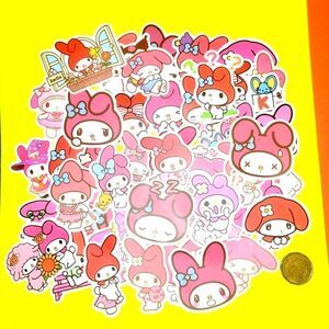 Brand new 50pcs waterproof Melody stickers